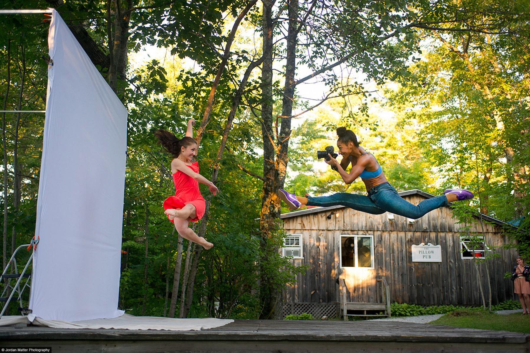 Jacob's Pillow, MA - Madeline Campisano and Rena Butler